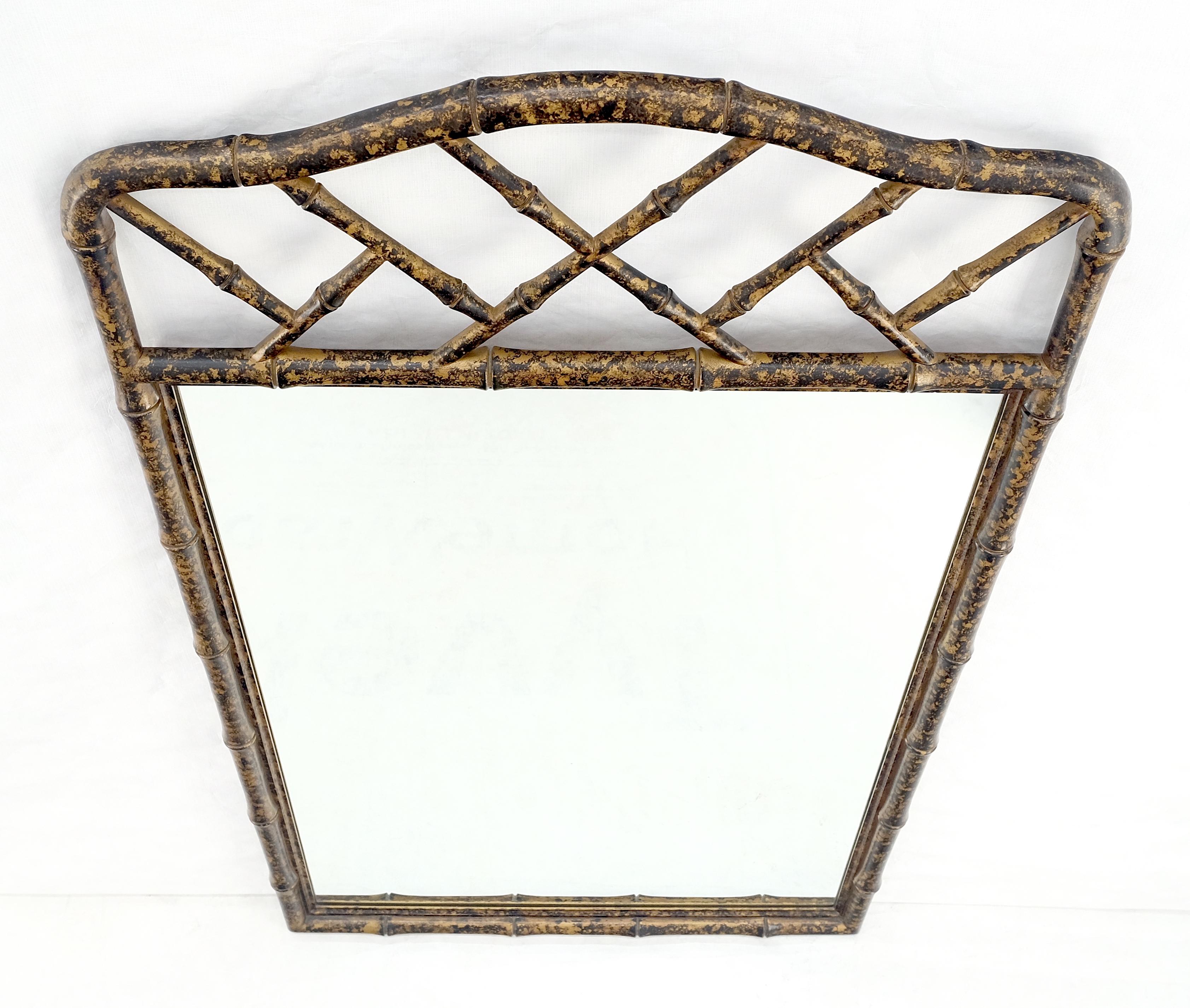 Faux Bamboo  Tortoise Finish 29x48