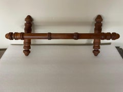 Faux bamboo towel rail