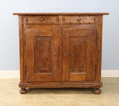 Faux Bamboo Two Door Cupboard