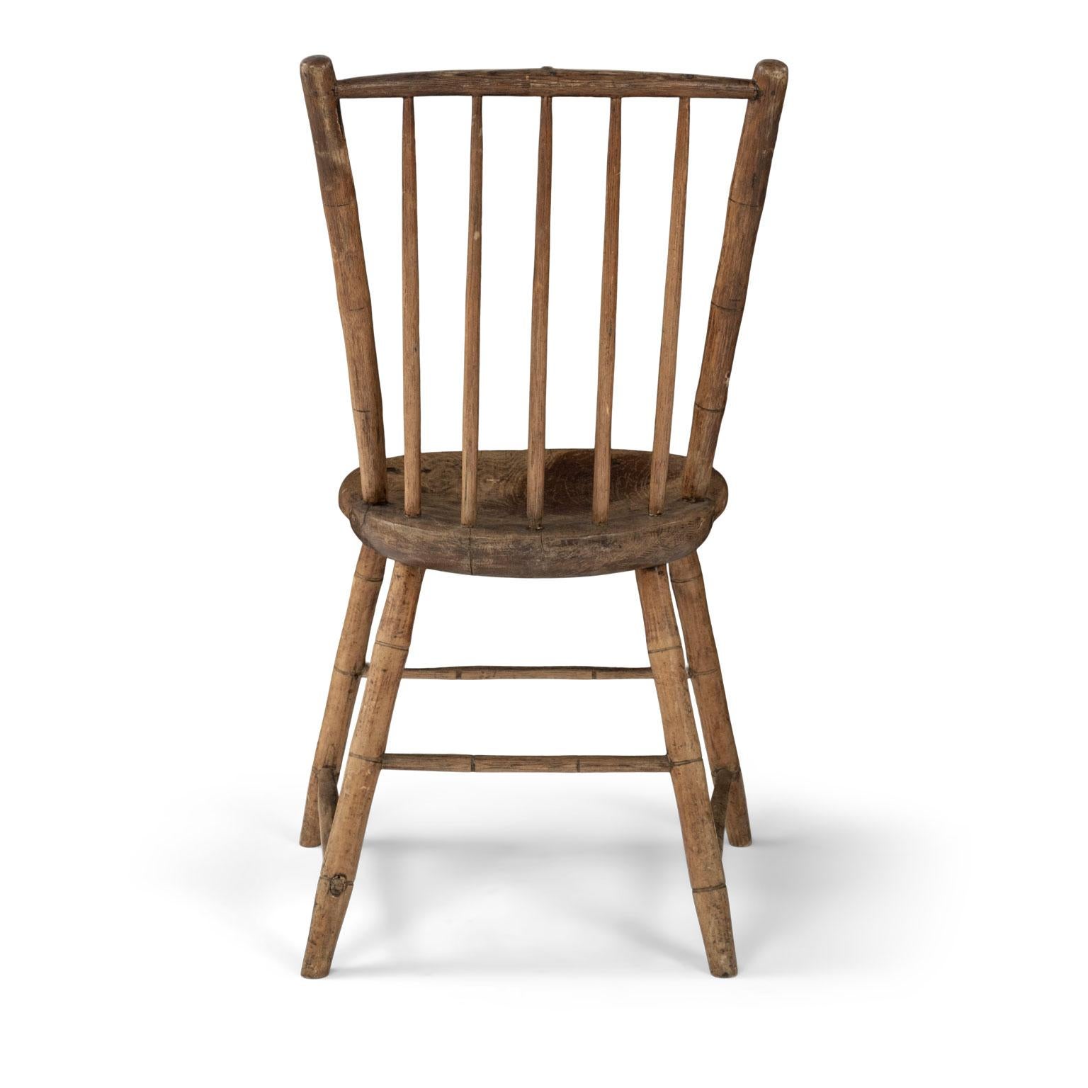 Silla auxiliar Windsor de bambú sintético en venta 1
