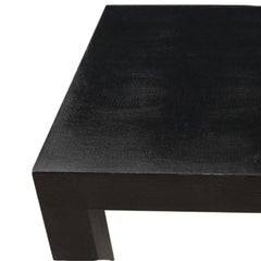 Faux Black Lizard Expandable Games Table