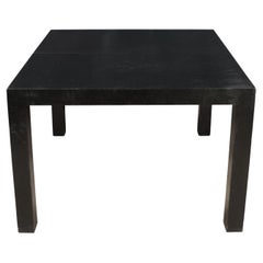 Faux Black Lizard Expandable Games Table