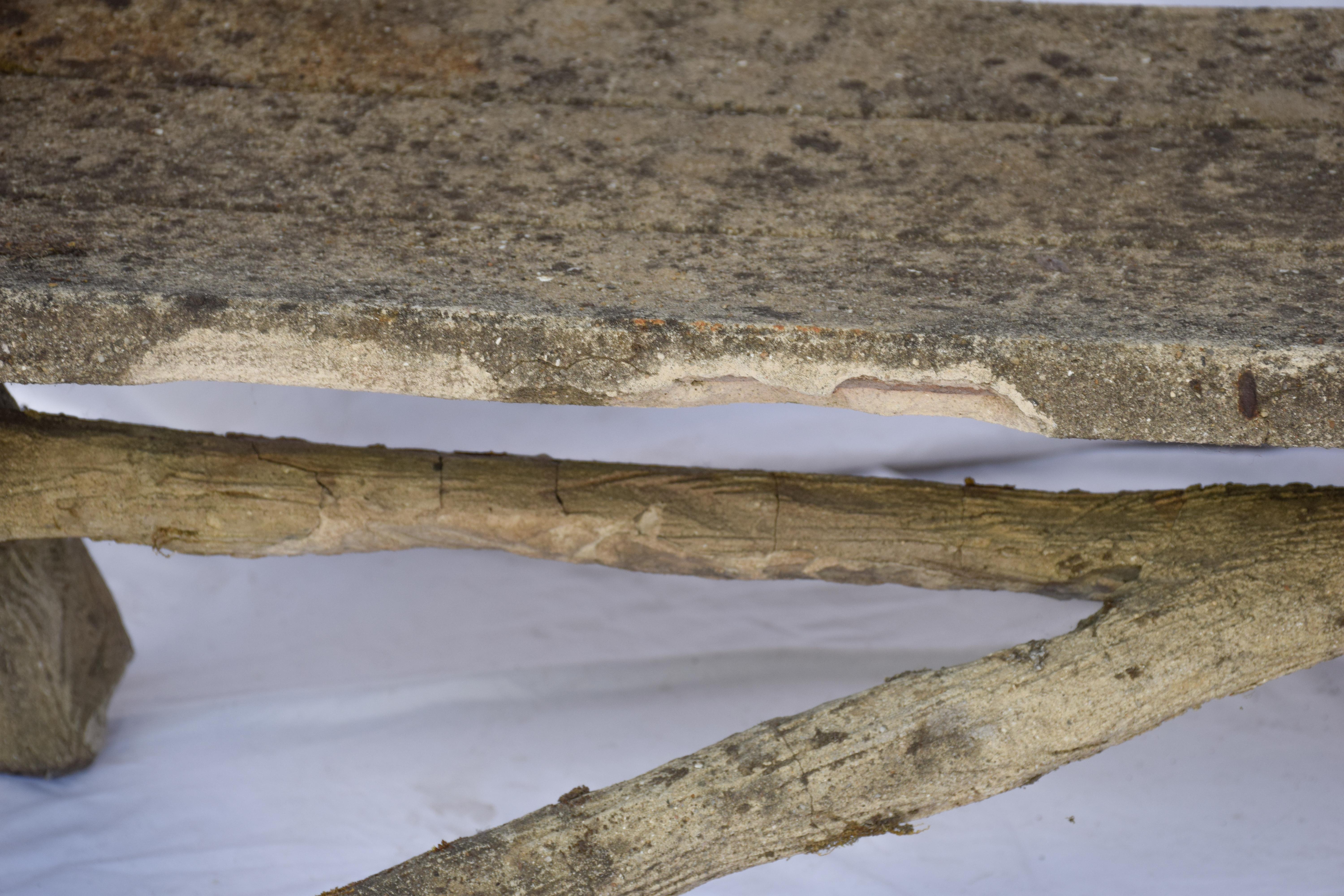 Faux Bois Bench 4