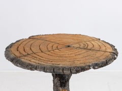 Faux Bois Cast Stone Table