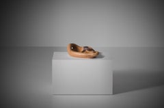 ‘Faux Bois’ Ceramic Bowl by Grandjean Jourdan, Vallauris 1950s