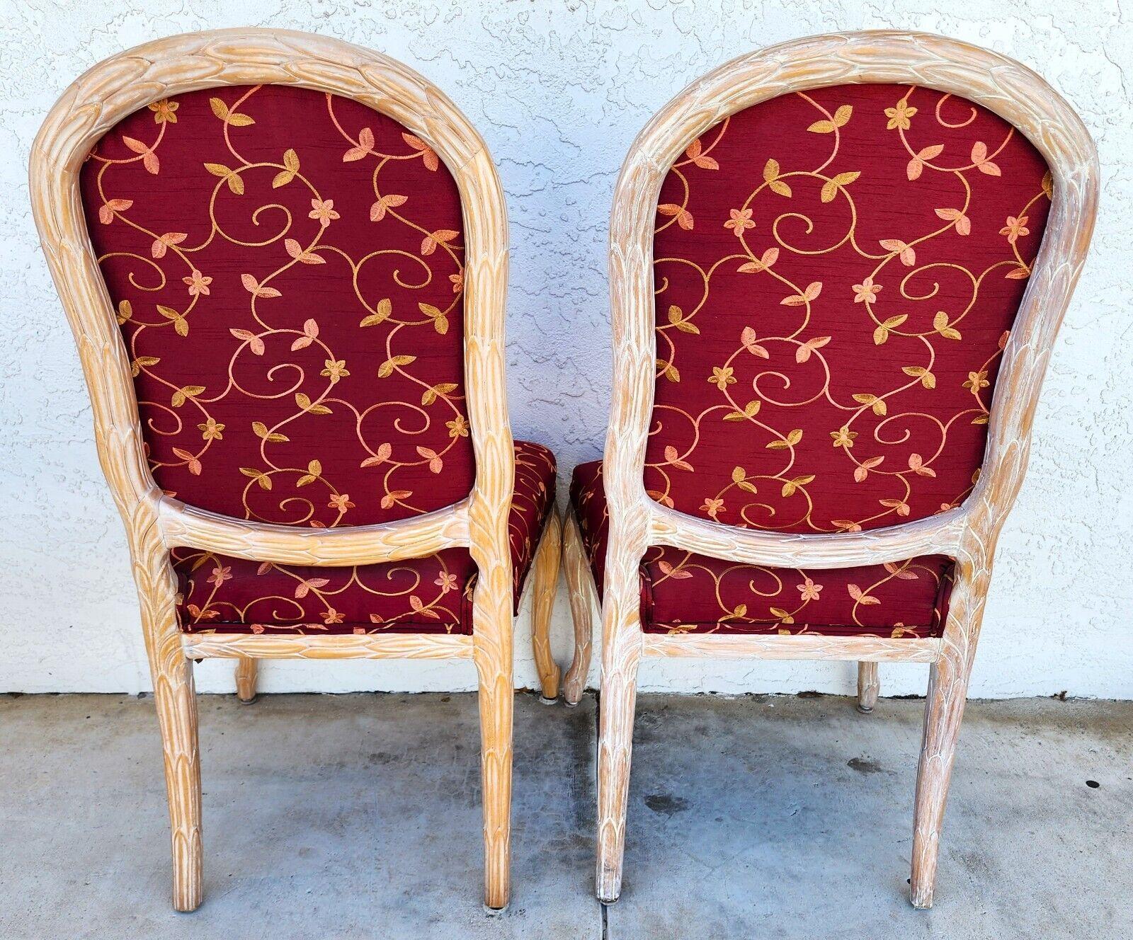 Chaises de salle à manger Chateau Dax Faux Bois set de 6 en vente 1