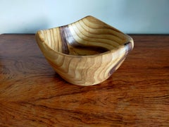 Faux Bois Dishe by Grandjean Jourdan Vallauris