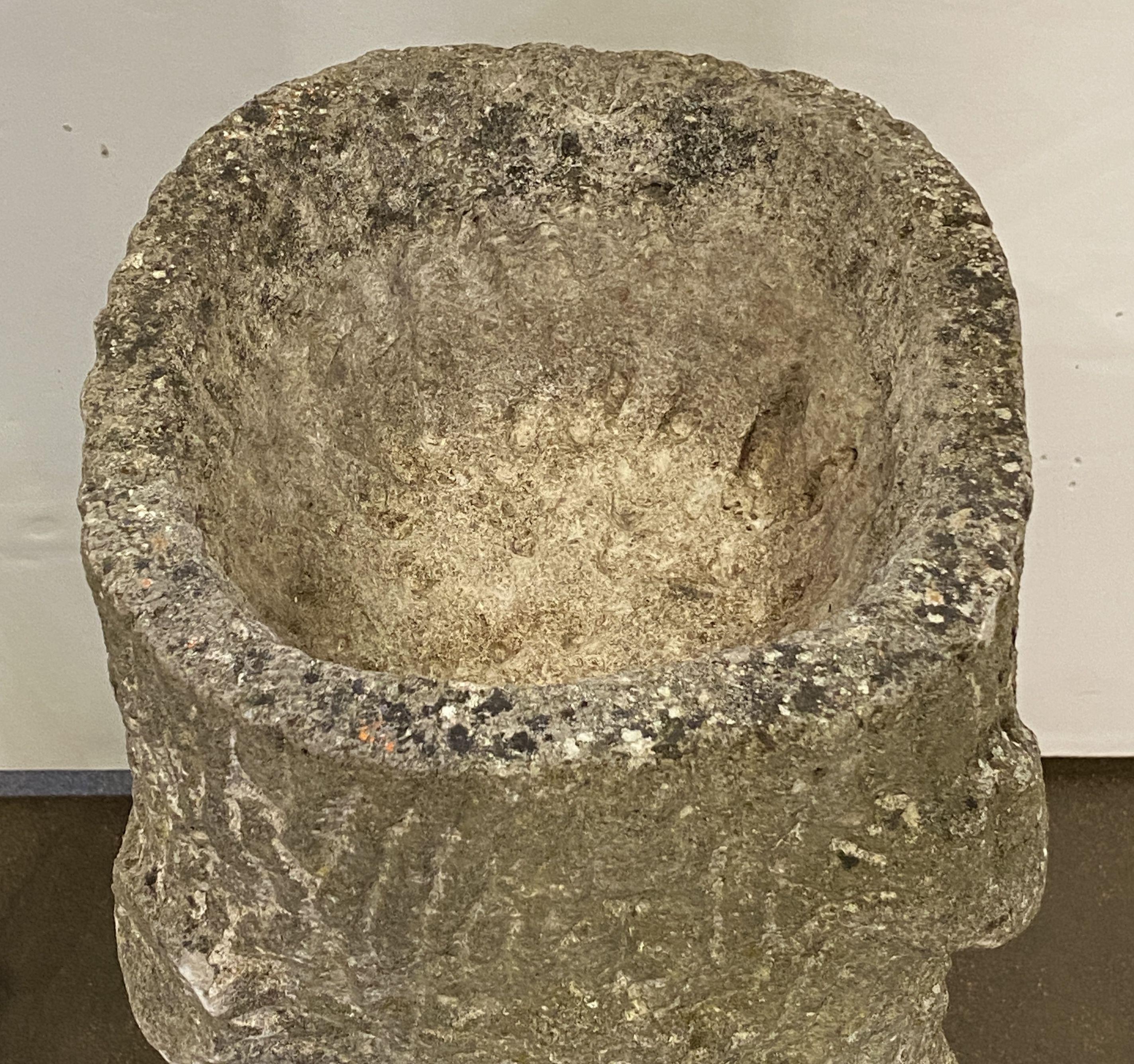 Baños para pájaros Faux Bois Garden Stone de Inglaterra en venta 2