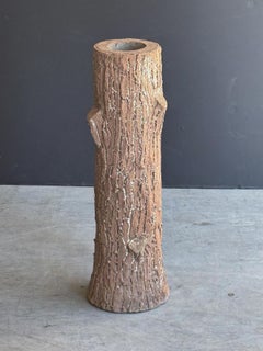 Faux Bois Garden Stone Pflanzgefäß oder Zierbaumstamm - zwei erhältlich