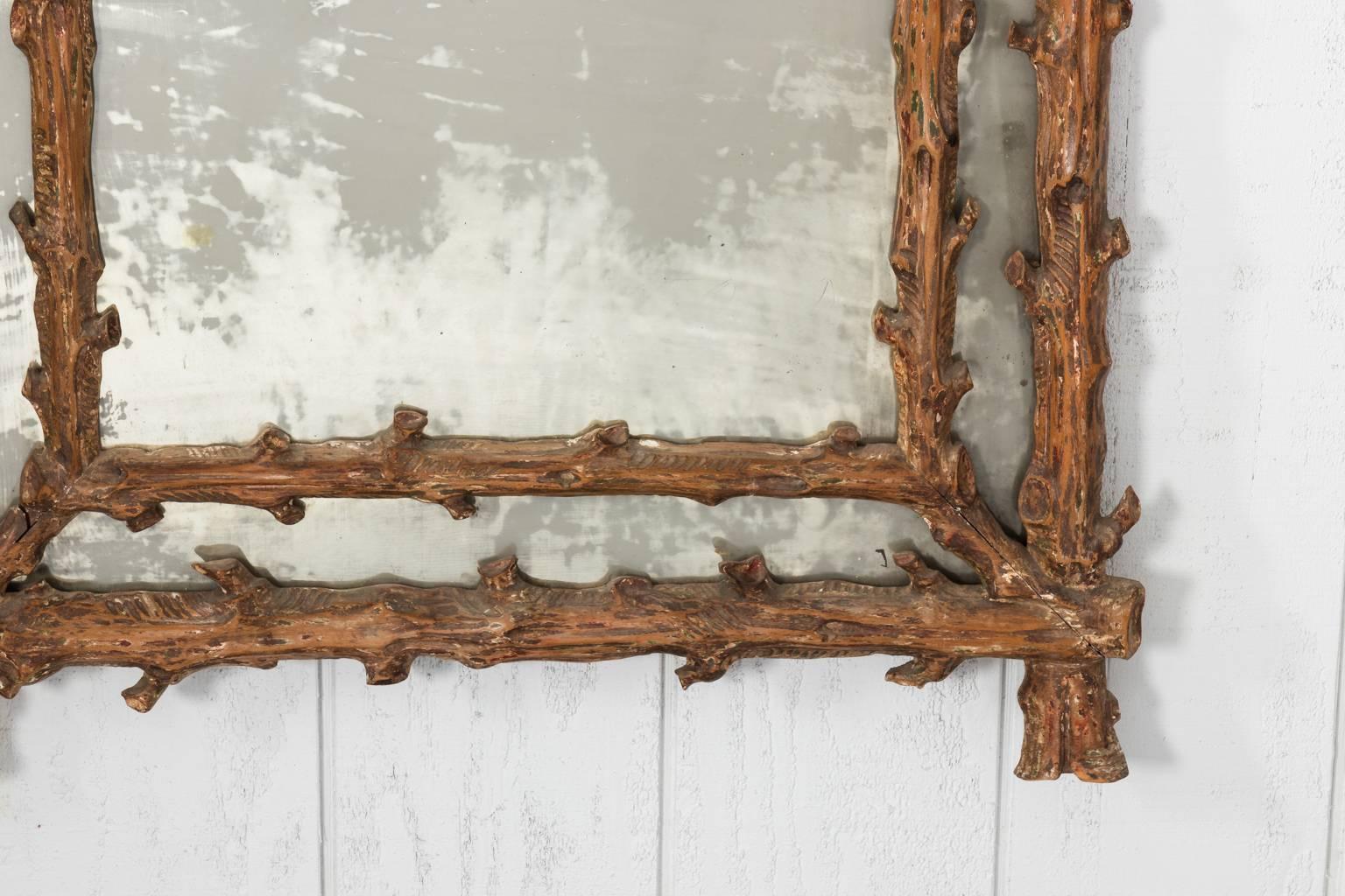 Faux Bois Mirror 1