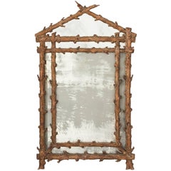 Faux Bois Mirror
