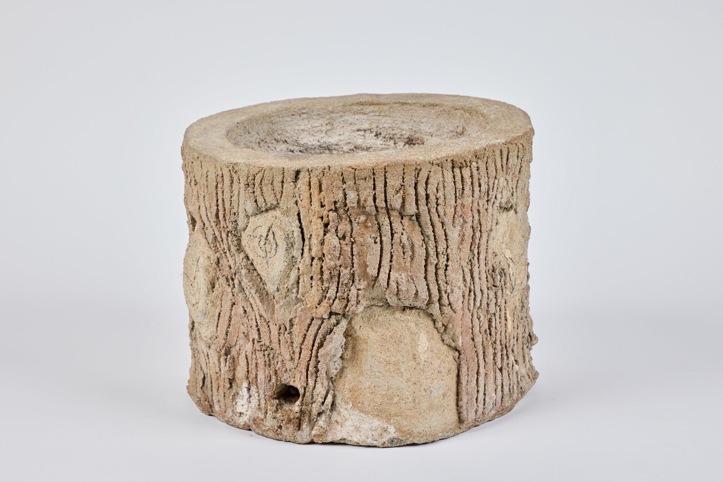Italian Faux Bois Planter For Sale