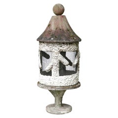 Faux Bois Style Cement Birdcage