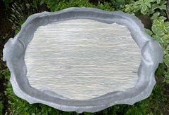 Faux Bois Tole Tray