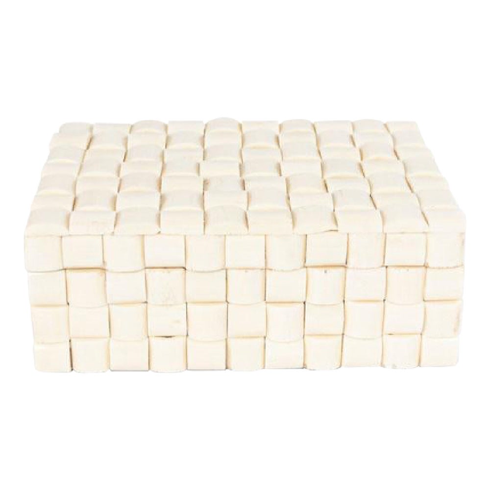 Faux Bone Intarsia Box