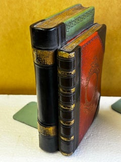 Faux "Books" Bookends by Borghese
