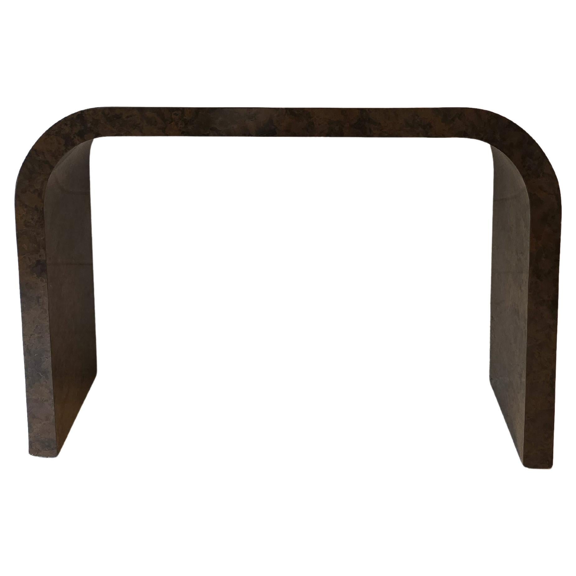 What is the difference between a buffet table and a console table?