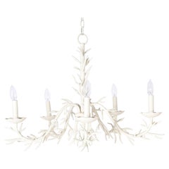Faux Coral Chandelier