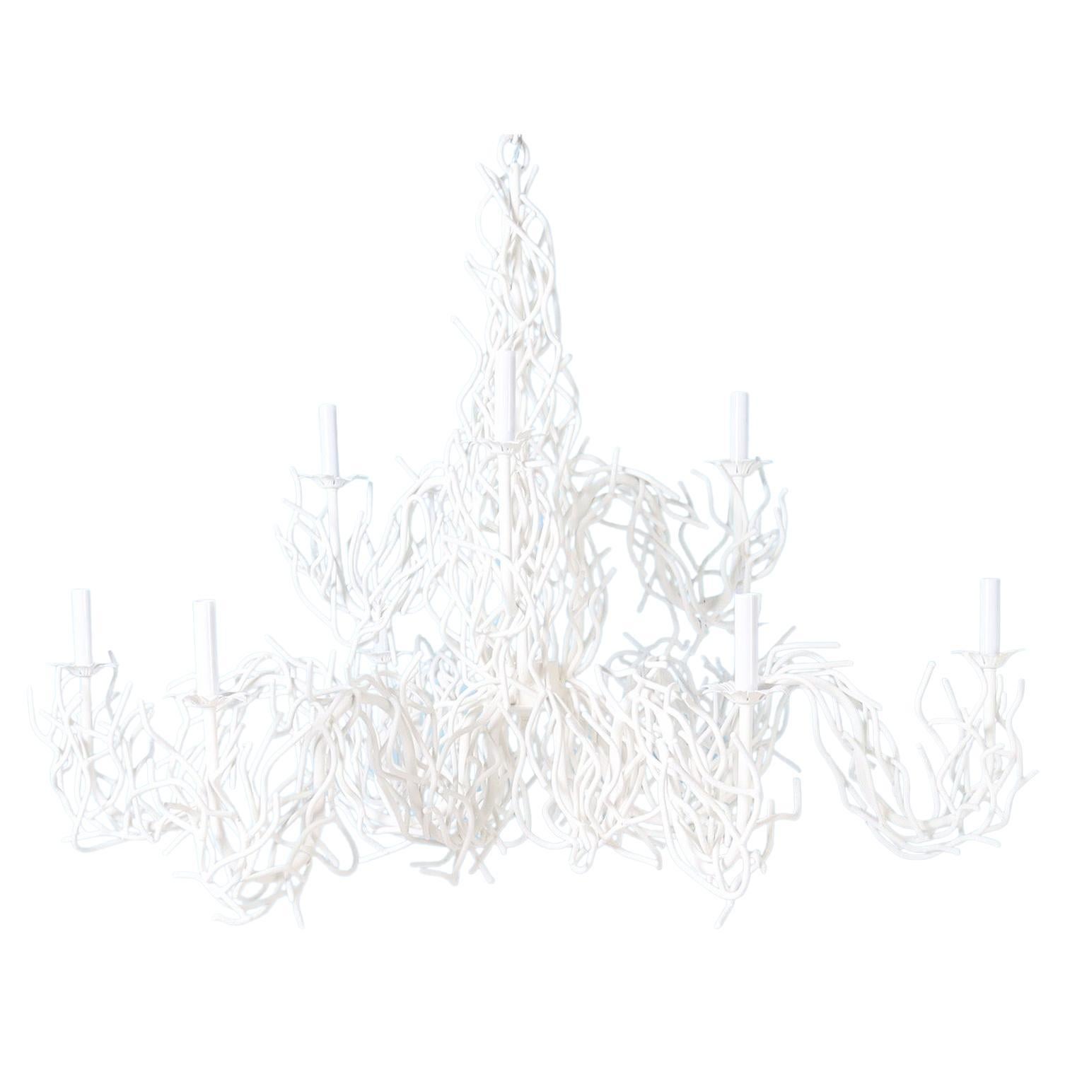 Faux Coral Chandelier or Light Fixture