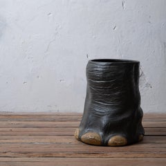 Faux Elephant Foot Umbrella Stand