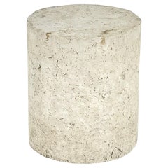 Faux Fossilized Stone Table