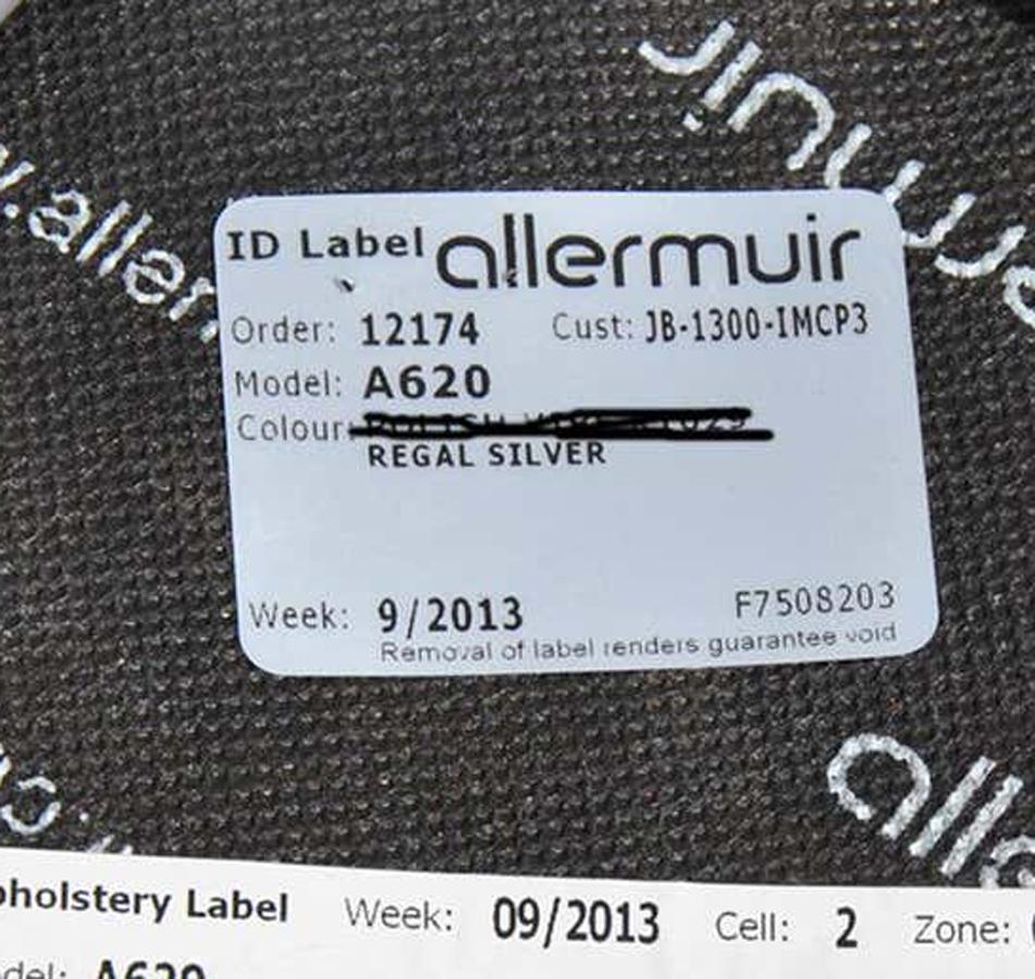 Faux Fur Table Stool by Allermuir In Good Condition For Sale In Pasadena, TX