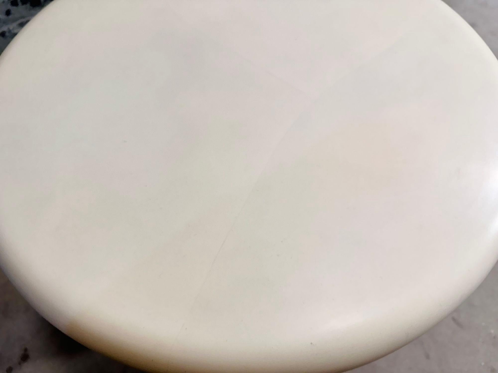 Faux Goatskin Mushroom Side/End Table, 1970 For Sale 2