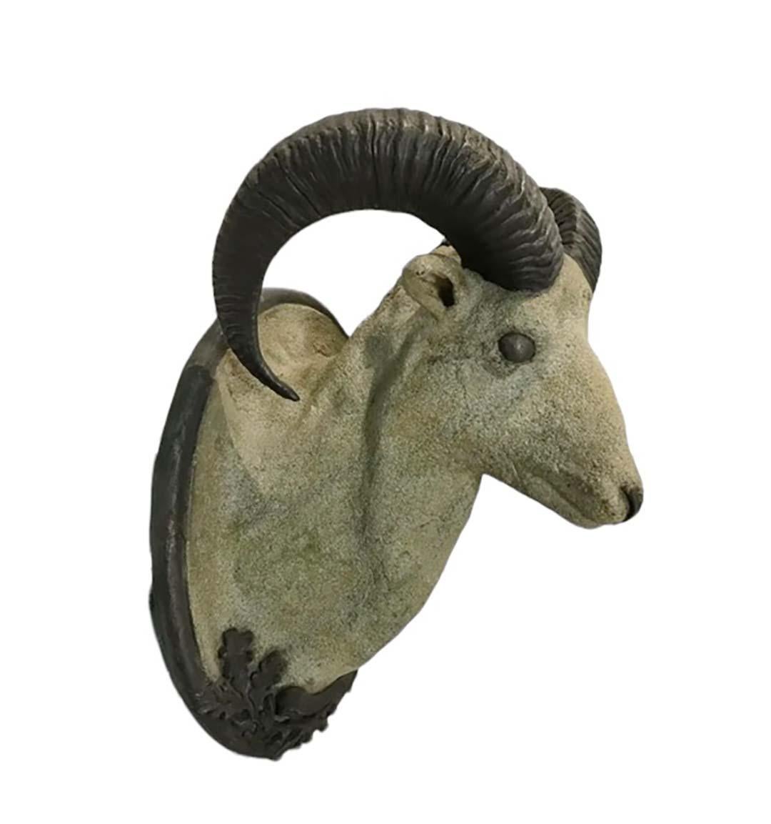 Faux Granit Ram Wandhalterung (Ende des 20. Jahrhunderts) im Angebot