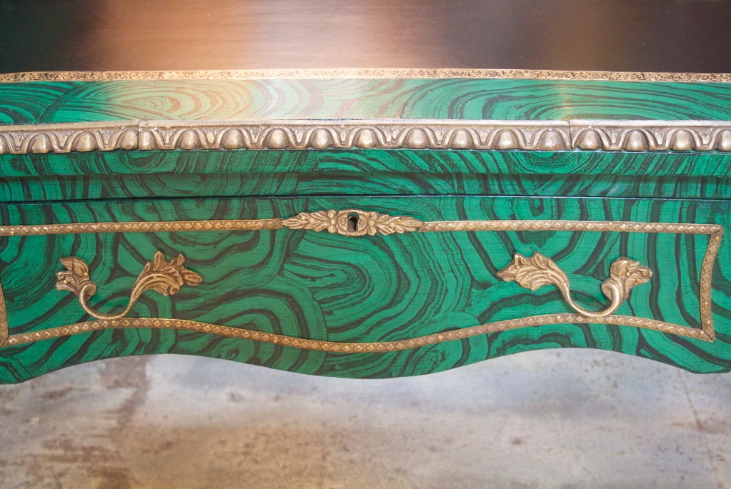 malachite desk