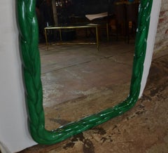 Faux Malachite Mirror
