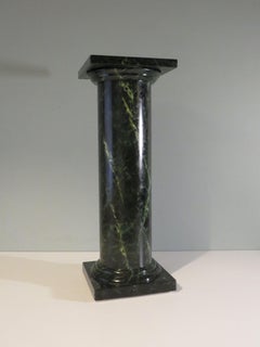 Faux marble column, pedestal, mid 20th century, France