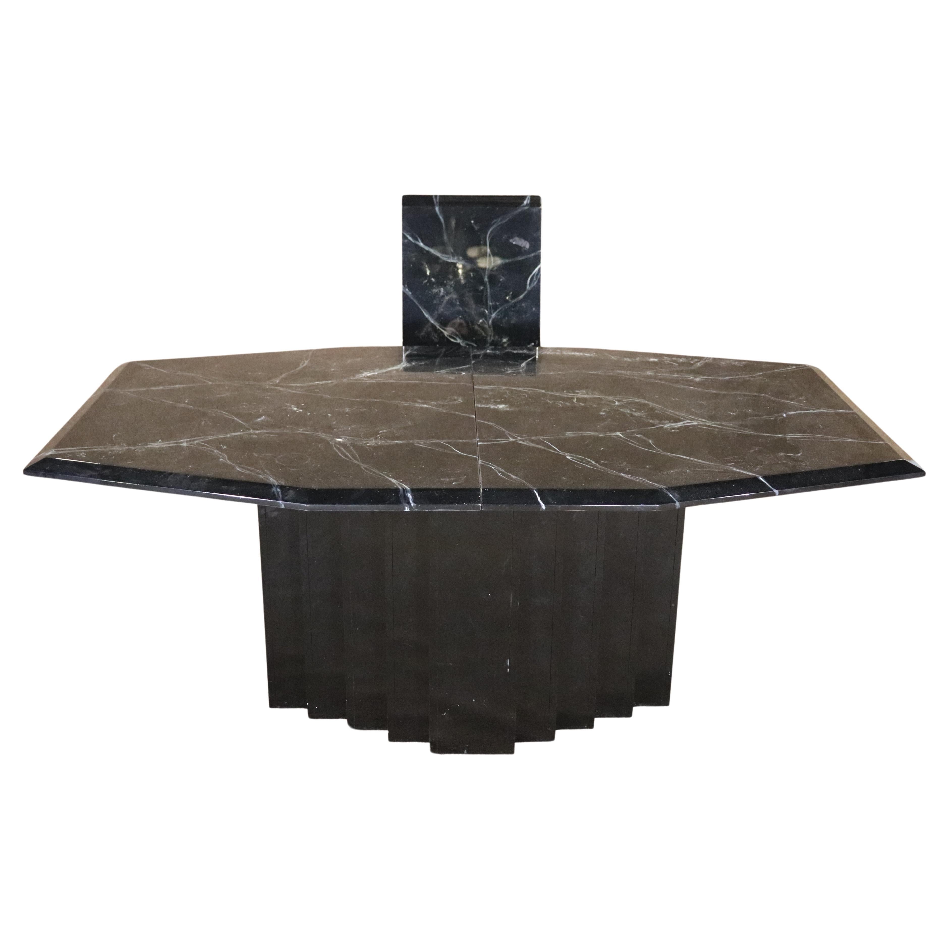 Faux Marble Dining Table For Sale