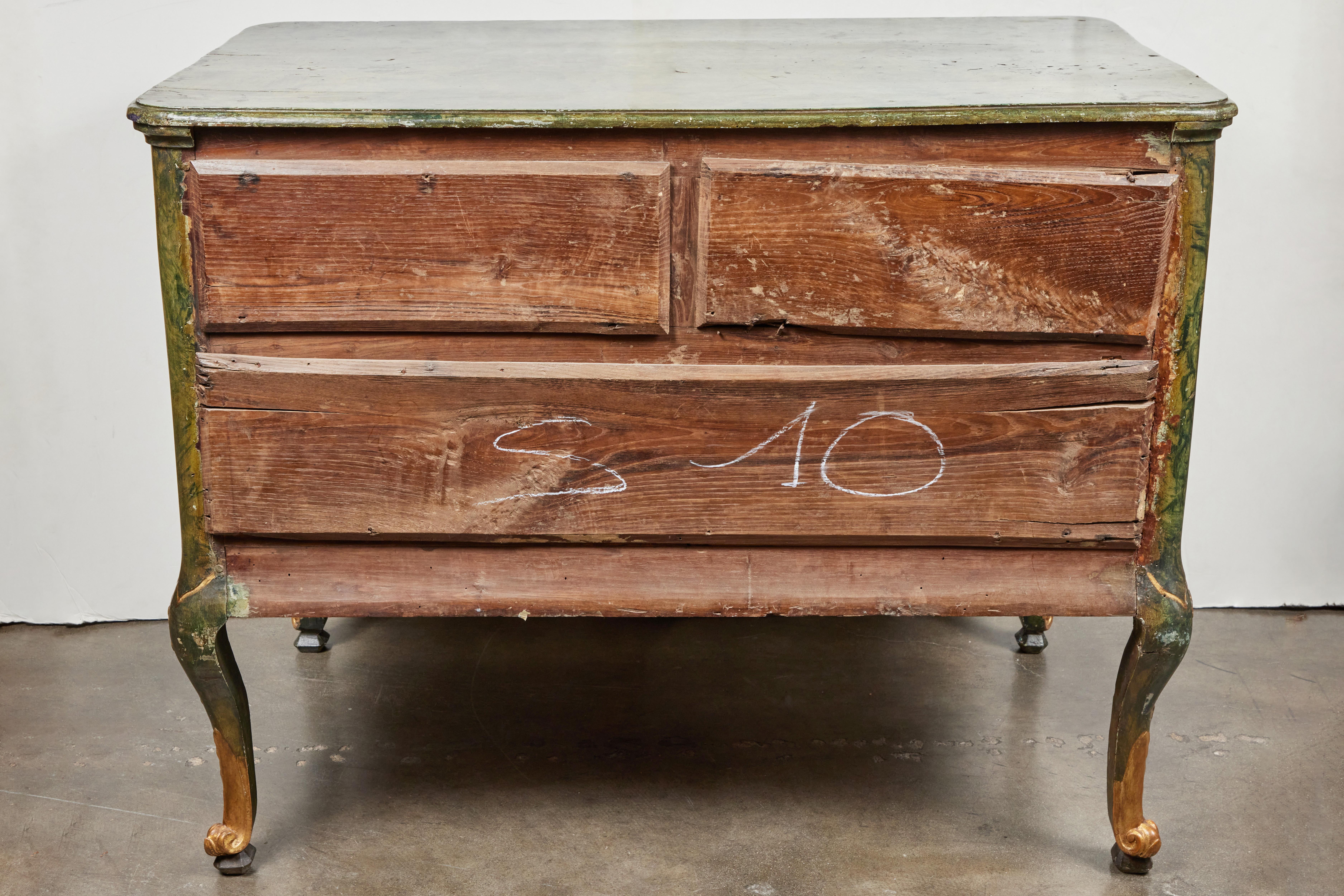 Faux Marbled, Venetian Commode For Sale 5