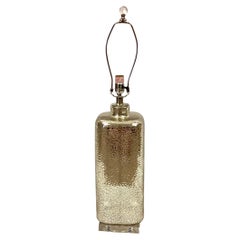 Lampe de table en faux verre au mercure