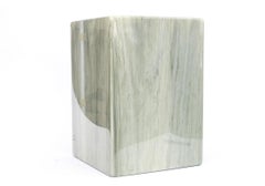 Piedistallo da tavolo in finto onice