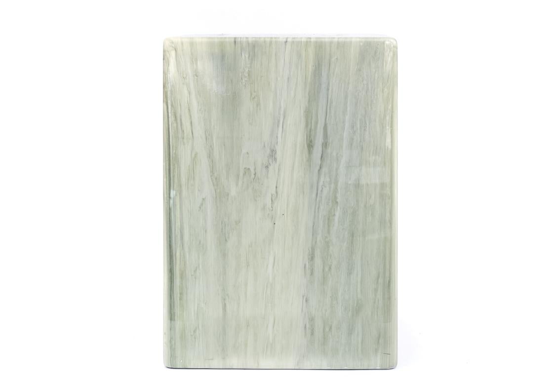 Autre Socle de table en faux onyx en vente