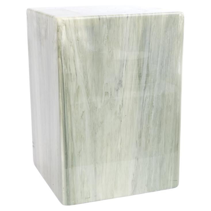 Socle de table en faux onyx en vente