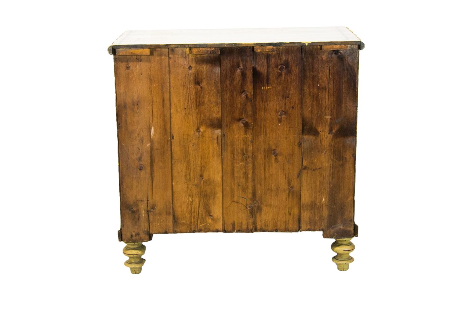 Faux Painted Bamboo Chest 5