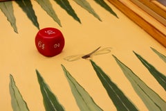 Faux Painted Bamboo Games Table