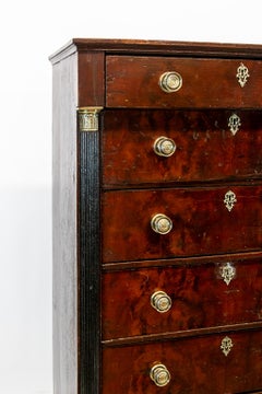 Faux Painted Six-Drawer Chest