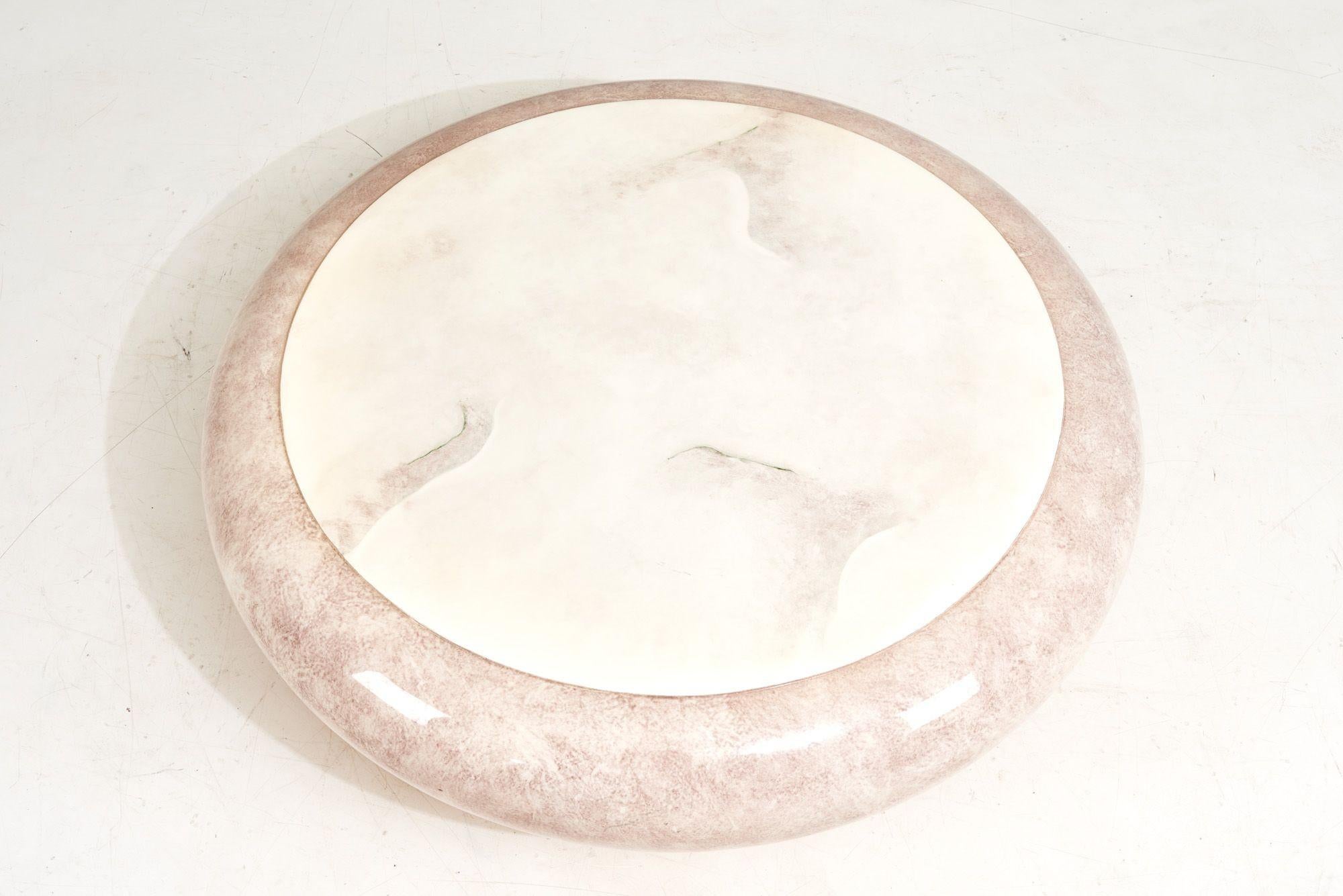 American Faux Pink/Cream Marble 