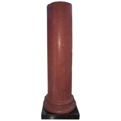 Faux Porphyry Pedestal Faux Porphyry Pedestal