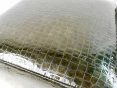 Faux Rolling Cube Ottomans