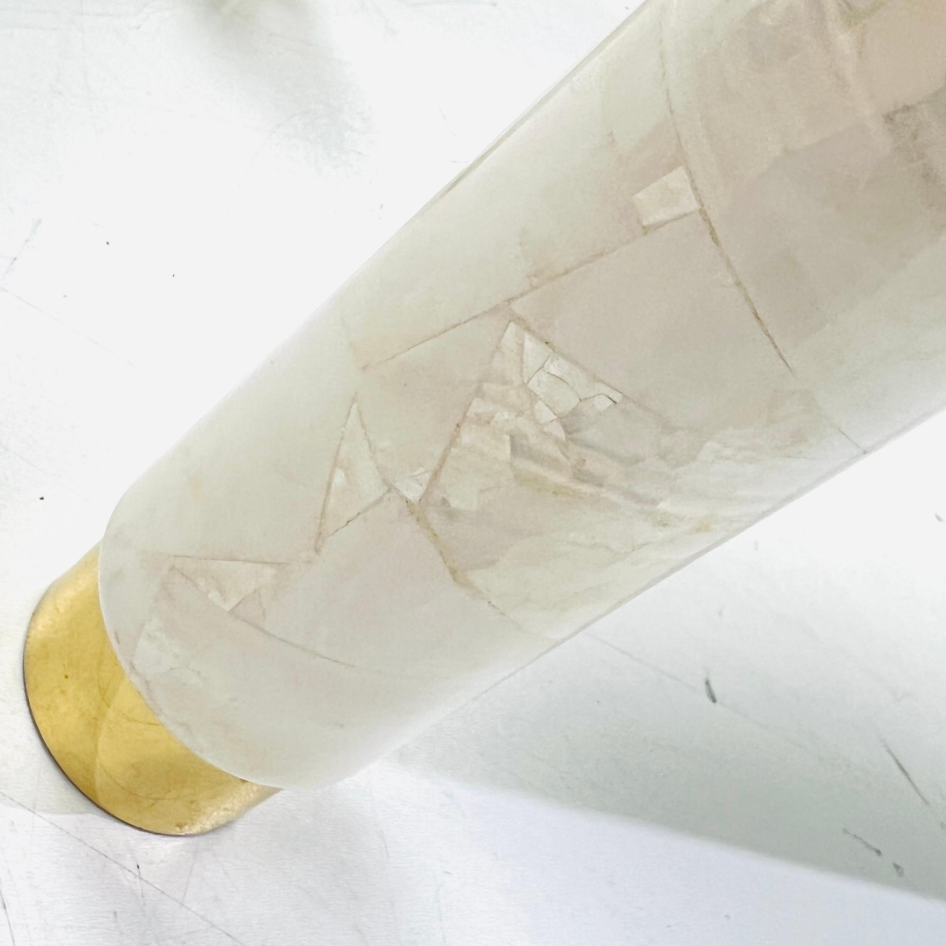 Panchina in finto zigrino con accenti in ottone in vendita 7