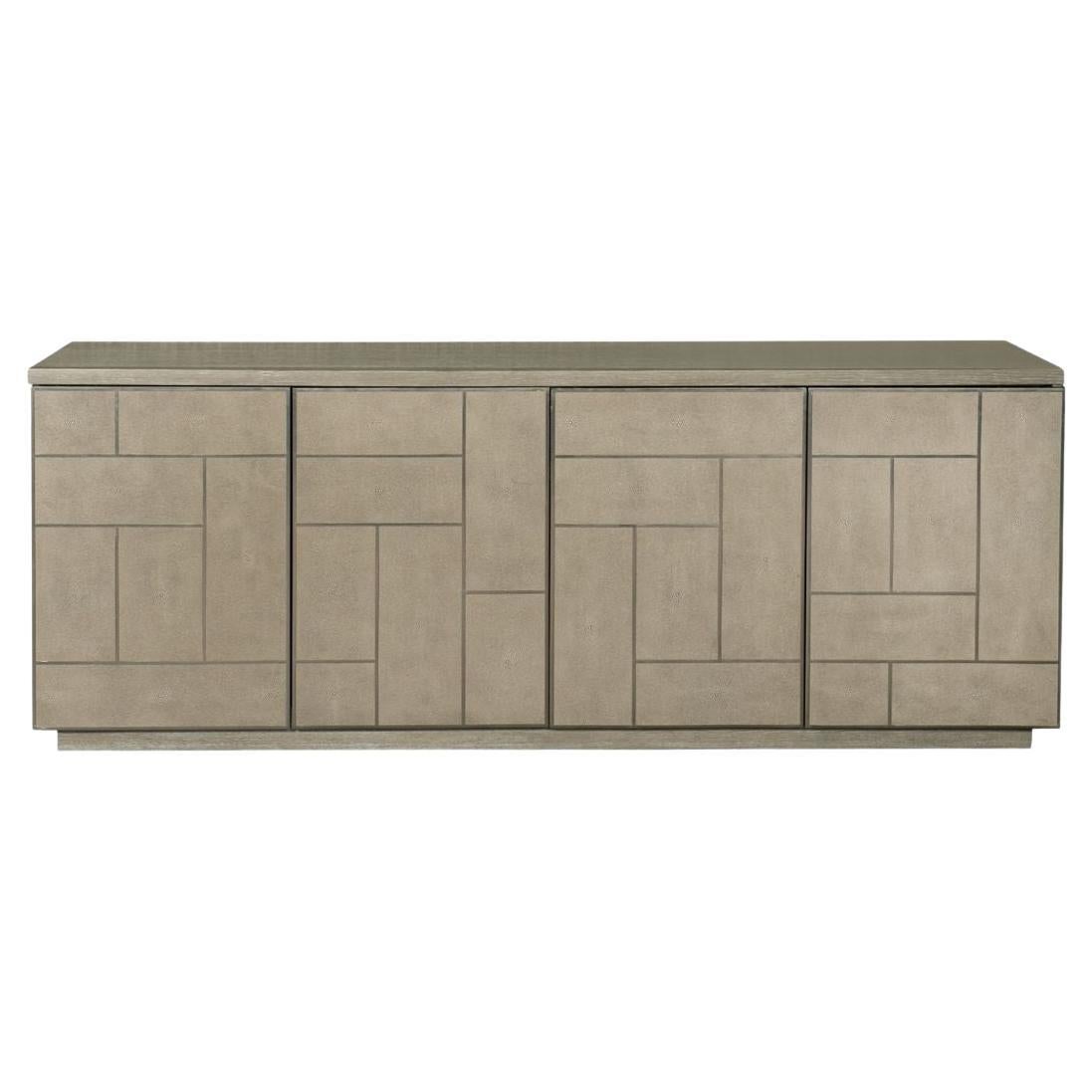 Credenza in finto zigrino
