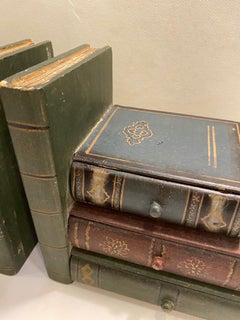 Faux Stack of Books Bookends