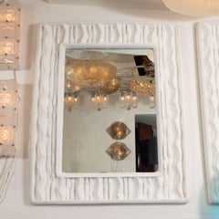 Faux Stone Surround Mirror