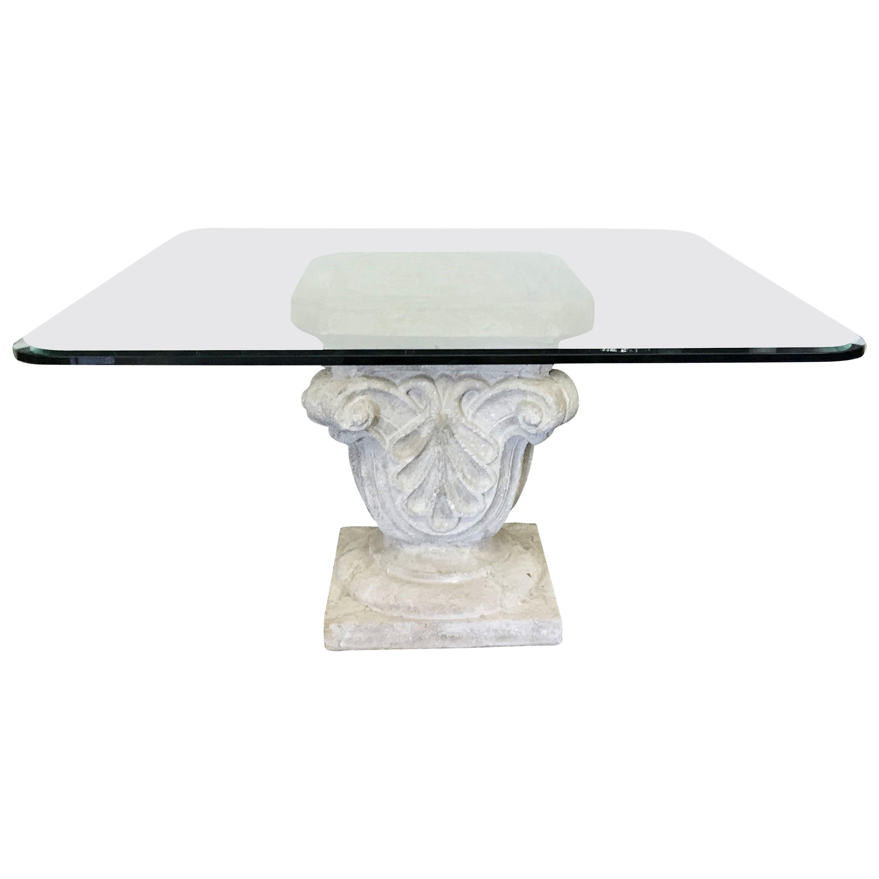 Faux Stone Table FINAL CLEARANCE SALE