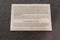 Faux Suede and Tinted Glass Bar with Two Stools Ca. 1970’s