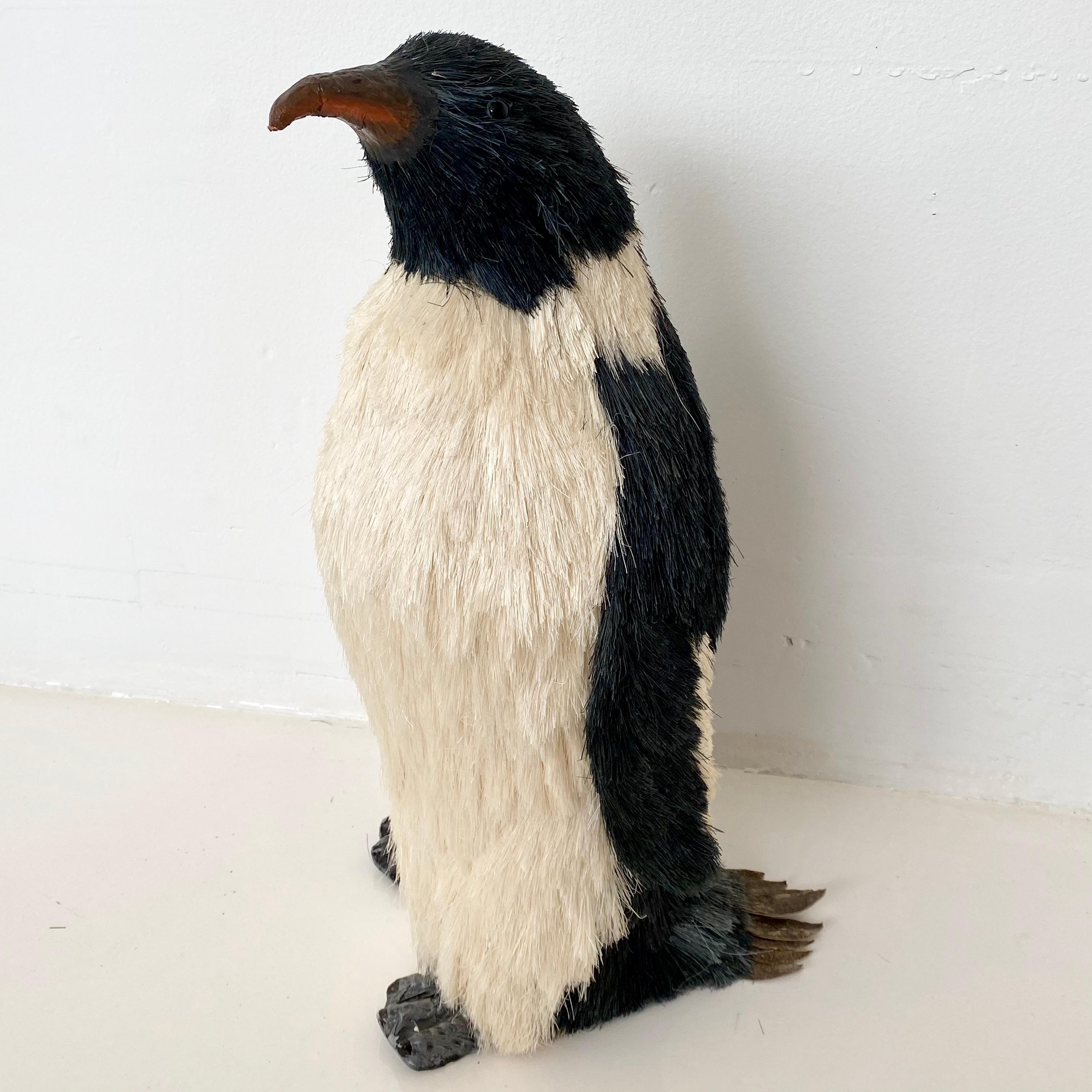 Plastic Faux Taxidermy Penguins